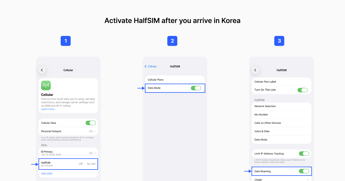 iPhone eSIM for Korea - 5